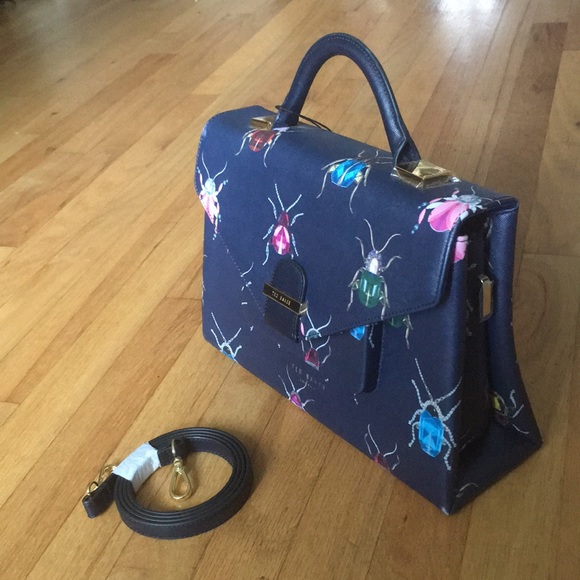 SWEET Ted Baker glitter bug tote - Picture 2 of 5